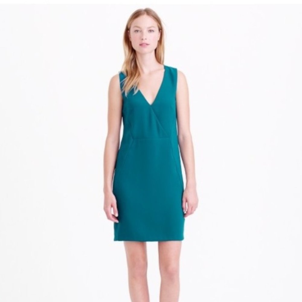 J. Crew Crossover Jade sleeveless sheath dress